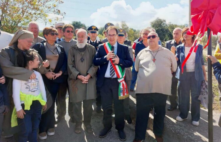 Gangi, via dedicata al missionario Biagio Conte