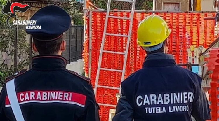 Ragusa, controlli in cantieri, aziende e ristoranti: 8 lavoratori in nero e sanzioni per 118mila euro