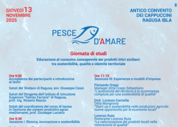 Pesce d’Amare, a Ragusa Ibla la Giornata di Studi sul consumo dei prodotti ittici