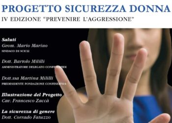 Scicli, progetto sicurezza donna: prevenire l’aggressione