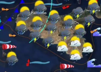 Maltempo Sicilia: in arrivo temporali anche forti