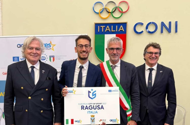Ragusa città dello sport, cerimonia a Roma