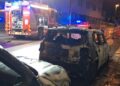Modica, a fuoco 3 auto della Guardia di Finanza