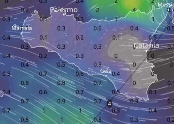 Maltempo Sicilia, instabilità e piogge in arrivo su gran parte dell'isola