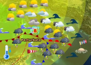 Maltempo Sicilia: vortice ciclonico in arrivo con rischio temporali forti nel Weekend