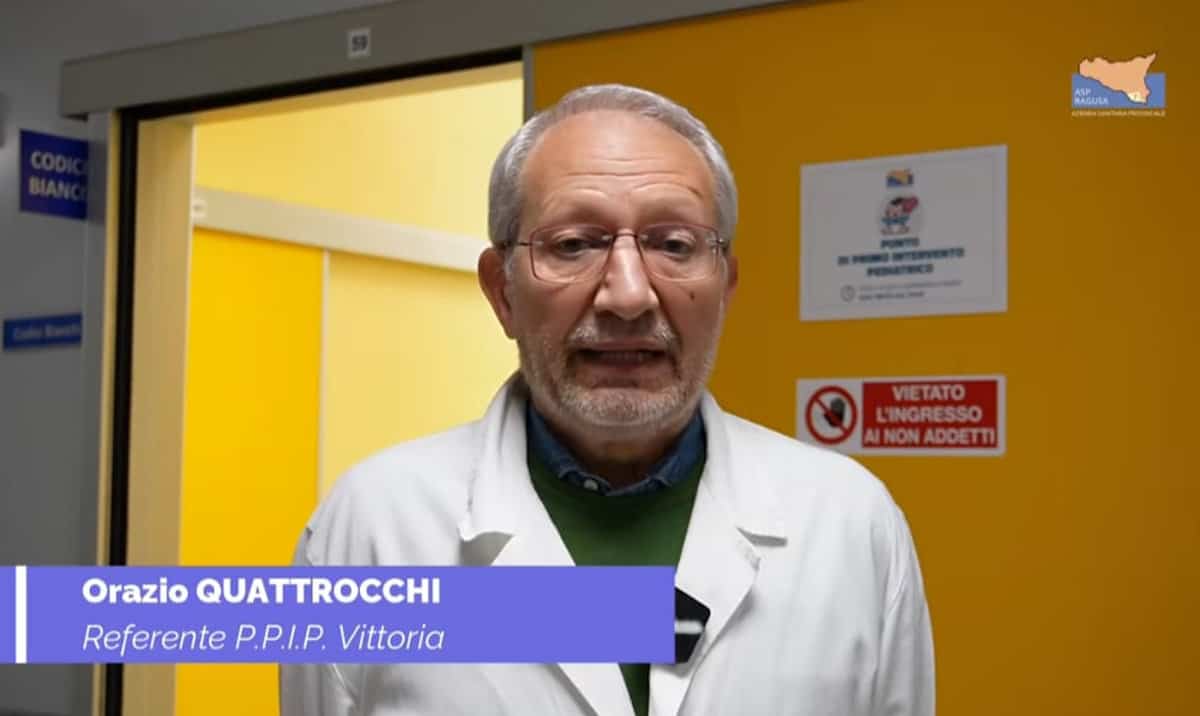 Punto di Primo Intervento Pediatrico operativo anche a Vittoria