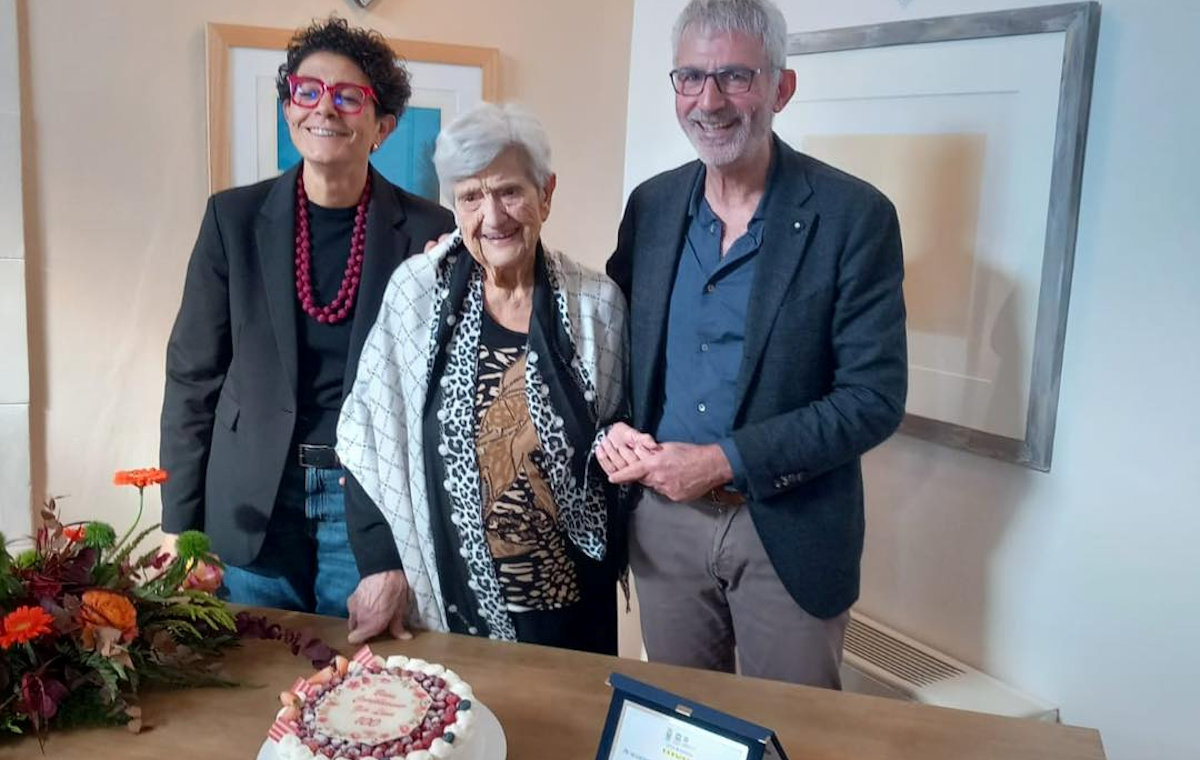 Ragusa, festeggiati i 100 anni di Paola Distefano