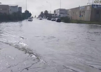 Piove a Ragusa e spunta la laguna