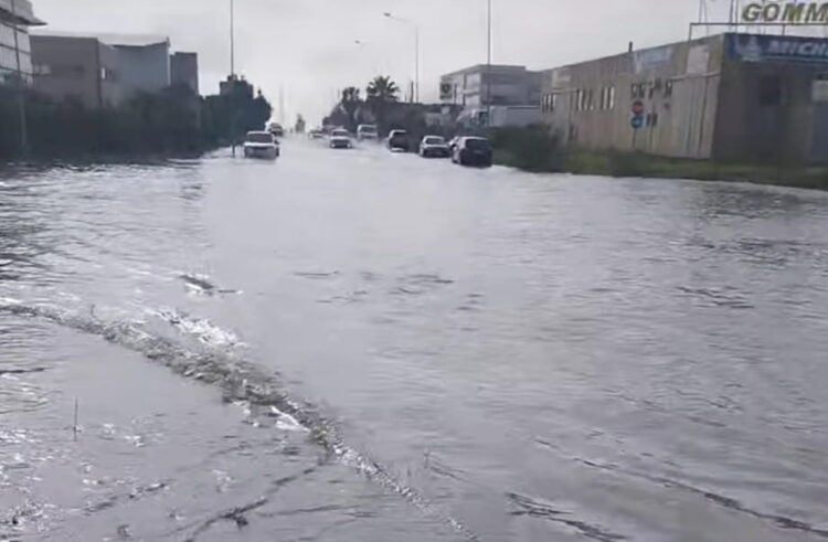 Piove a Ragusa e spunta la laguna