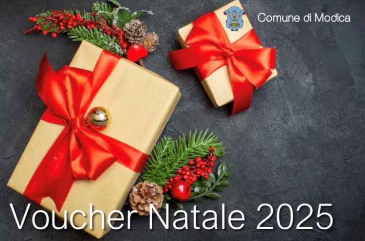 Modica, voucher di Natale pronti per il ritiro