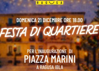 Ragusa oggi una festa di quartiere