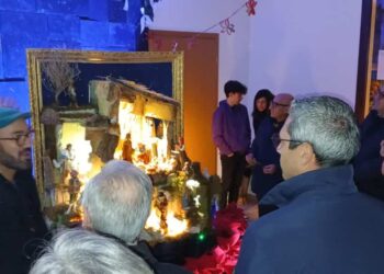 Ragusa, inaugurato il presepe realizzato dai ragazzi di Anffas Ragusa e Futuro Ets