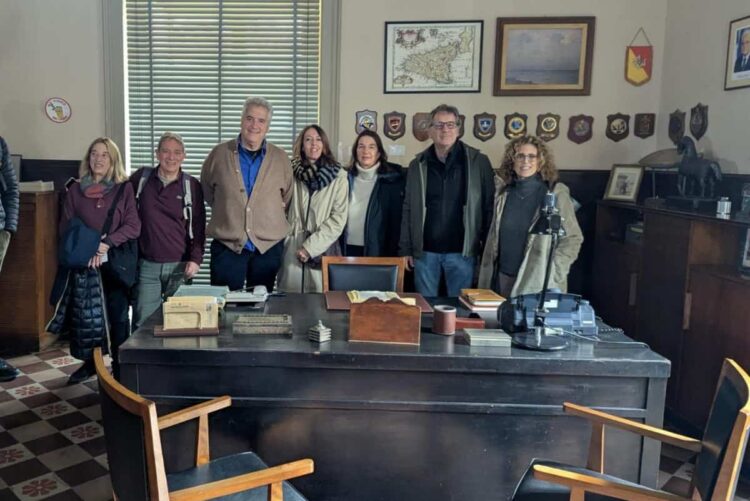 Mariolina Camilleri, Alessandra Sardoni e Maurizio Mannoni a Scicli