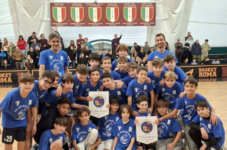 All Basket Days, la Virtus Ragusa brilla a Roma con gli Esordienti