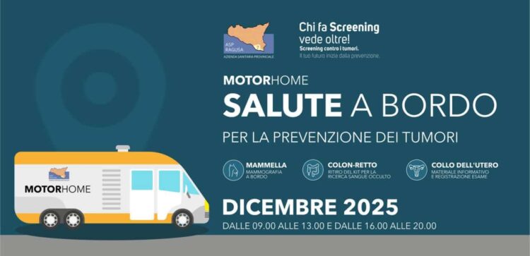 ASP Ragusa, screening oncologici nei 12 Comuni: ecco le date e dove