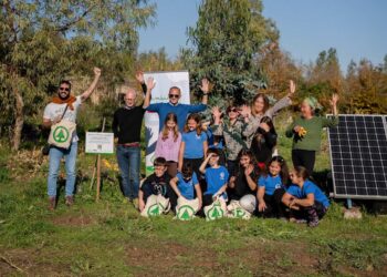 Bosco Diffuso Despar: piantati 250 alberi nell'area del fiume San Leonardo