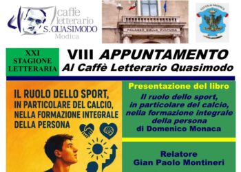 Modica, sabato letterario dedicato a Domenico Monaca