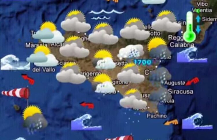 Maltempo Sicilia: weekend tra piogge e freddo