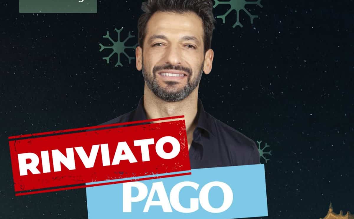 Maltempo Scicli, rinviato il concerto di Pago a Donnalucata