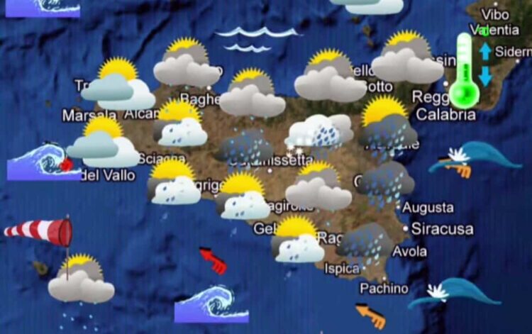 Maltempo Sicilia, cielo capriccioso per Santo Stefano: ancora piogge e temporali