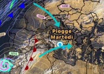 Maltempo Sicilia: torna l'allerta con piogge intense e venti di burrasca