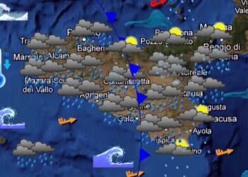 Maltempo Sicilia: in arrivo saccatura atlantica con temporali e venti di burrasca