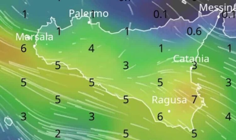 Maltempo Sicilia: weekend di piogge e temporali