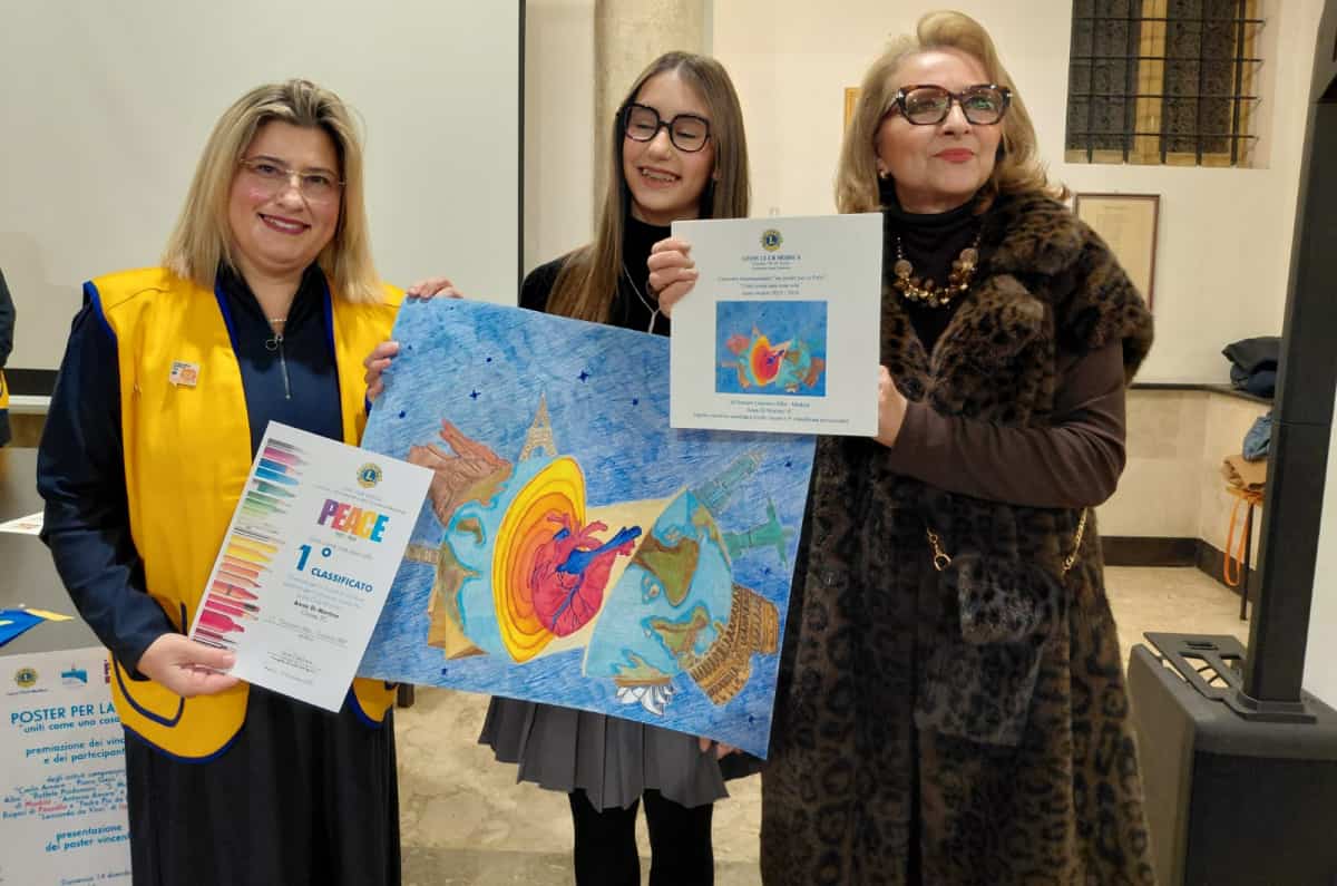 Modica, seicento studenti coinvolti nel concorso “Un poster per la pace” del Lions