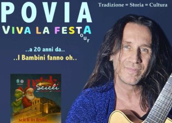Povia stasera in concerto a Scicli