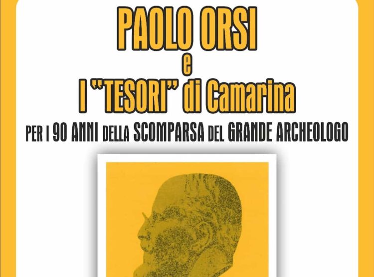 Ragusa oggi rende omaggio a Paolo Orsi