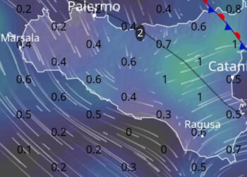 Maltempo Sicilia, in arrivo correnti artiche e piogge