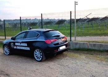 Vittoria, tentato furto di cavi di rame in campo fotovoltaico