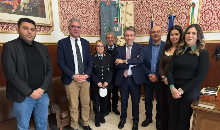 Sicurezza urbana, il sindaco Peppe Dimartino riceve il nuovo Questore di Ragusa