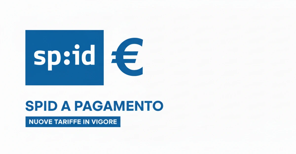 SPID a pagamento: cosa cambia dal 2026 e come evitarlo