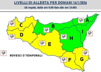 Allerta Meteo, maltempo Sicilia: piogge e venti forti in arrivo anche a Ragusa
