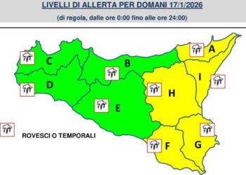 Maltempo Sicilia, nuova allerta gialla per domani anche in provincia di Ragusa