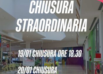 Maltempo Ragusa, chiusura straordinaria del Centro Commerciale Ibleo per allerta meteo