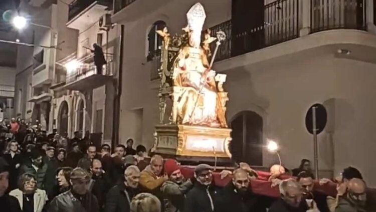 Terremoto 1693: la processione di San Biagio a Comiso