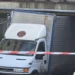 Vittoria, camion incastrato nel sottopassaggio