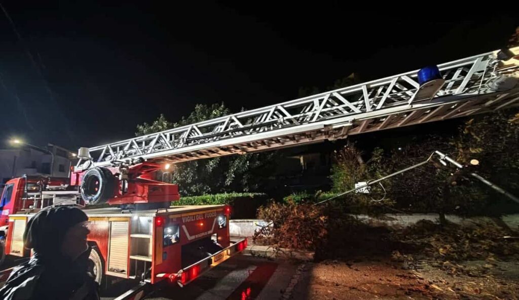 Maltempo Comiso, danni per il ciclone Harry