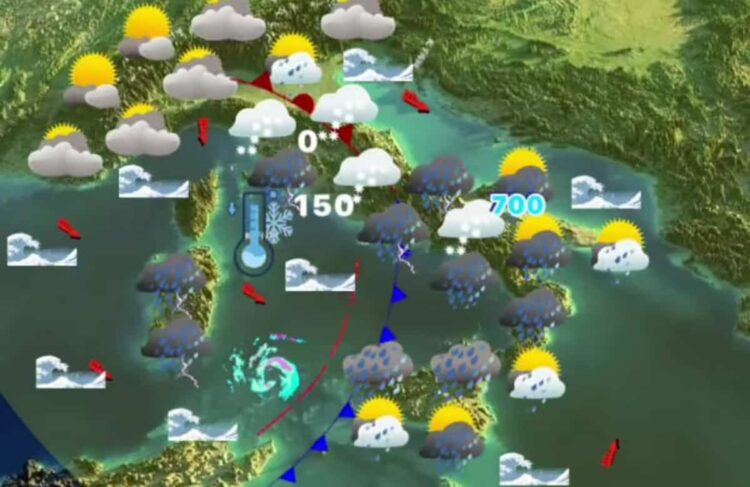 Maltempo Sicilia: Epifania con il gelo, in arrivo correnti artiche e neve a quote basse