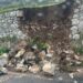 Emergenza maltempo nel Ragusano: crolla muro di contenimento sulla SS 115
