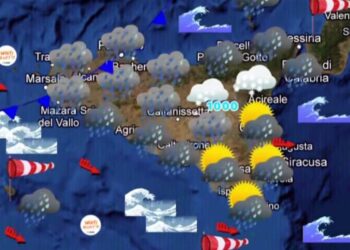 Maltempo Sicilia: in arrivo temporali, venti di burrasca e nevicate