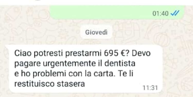 Modica, hackerato il profilo WhatsApp di un modicano: scatta la truffa del prestito urgente