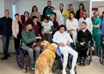 Pet therapy in Unità Spinale per la riabilitazione al Cannizzaro di Catania