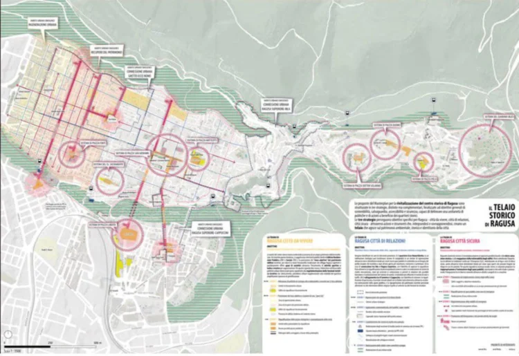 Ragusa, le linee guida per rigenerare il centro