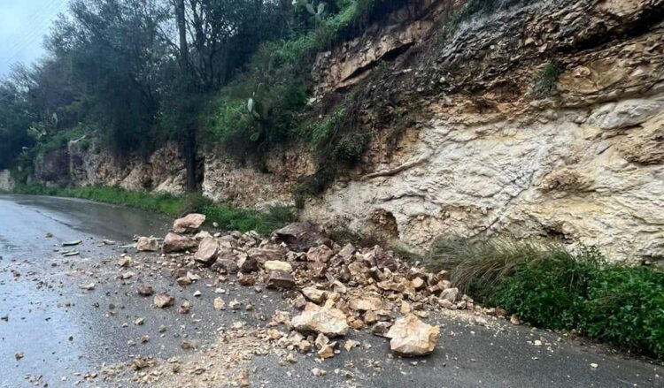 Maltempo Modica, alberi caduti in strada e pali divelti dal vento: domani scuole chiuse