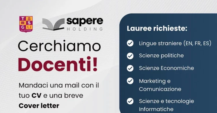 Lavoro a Ragusa: TSG Academy