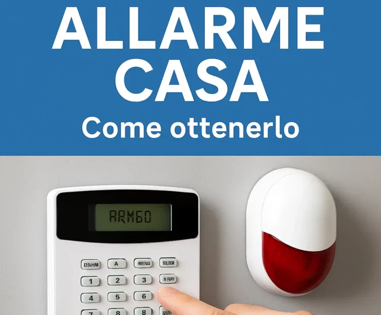 Bonus Allarmi 2026: la guida dell'Agenzia delle Entrate