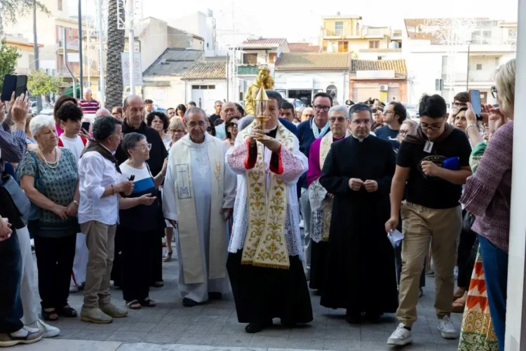 Vittoria: reliquie insigni di Sant'Antonio di Padova